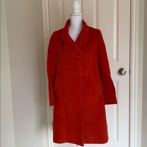 Cute orange/red coat Size Small